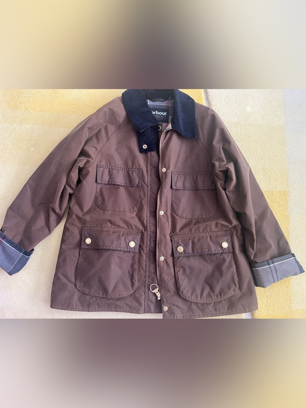 barbour ruth waxed jacket
